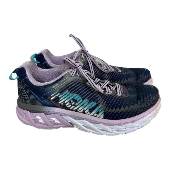 Hoka One One Shoes - Hoka One One Arahi Women's Purple Lavender Running Shoes size 7.5